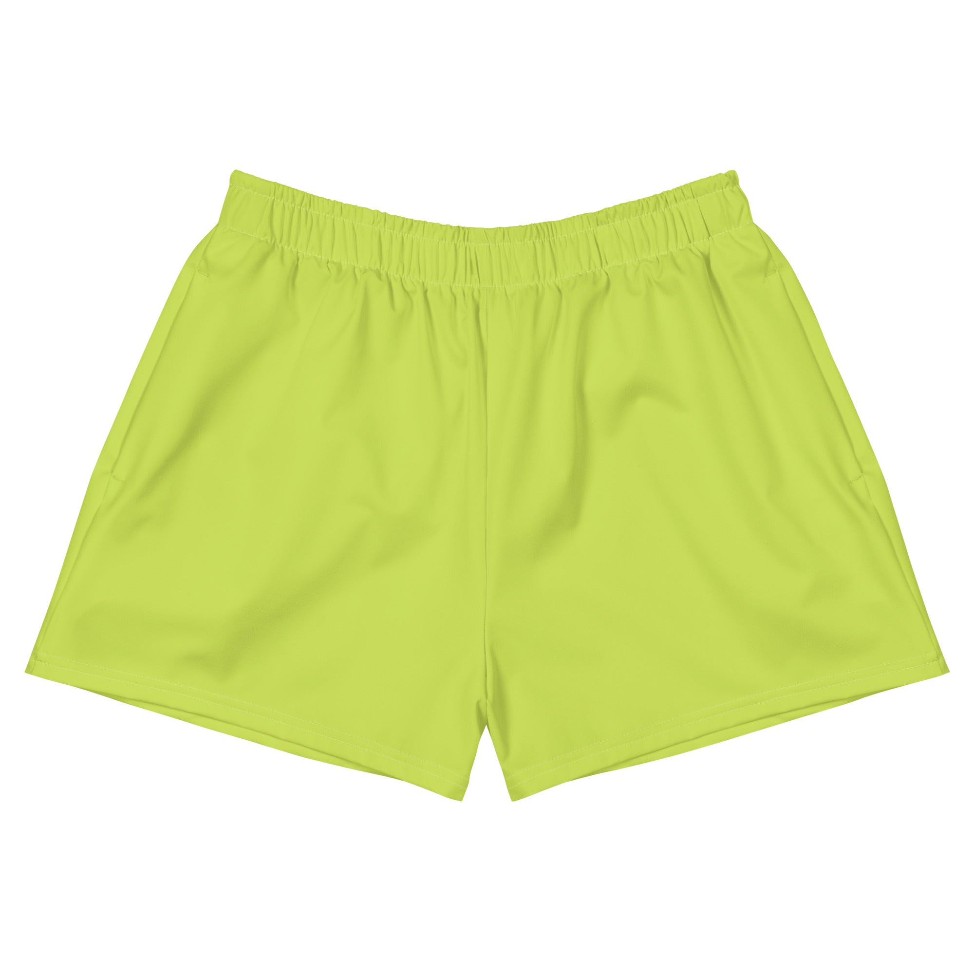 Recycled Athletic Shorts in Mindaro Green